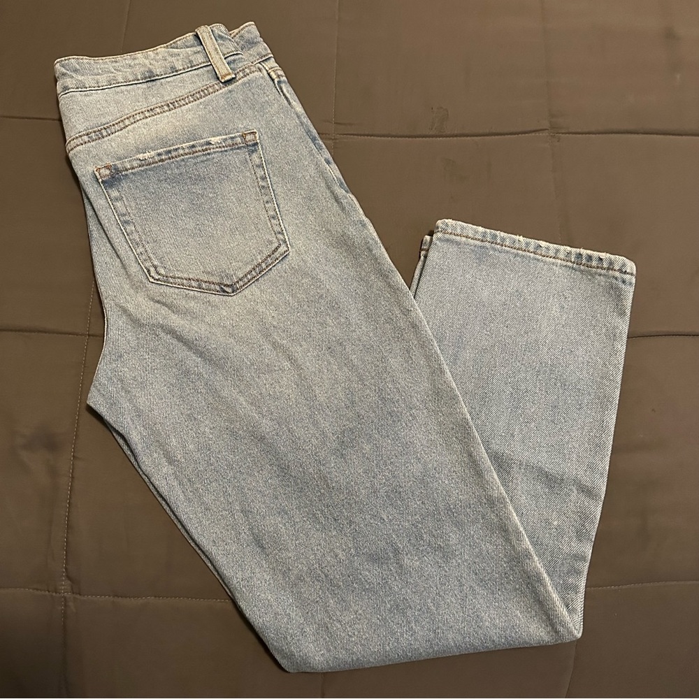 90's Straight Leg Denim Mom Jeans Wild Fable